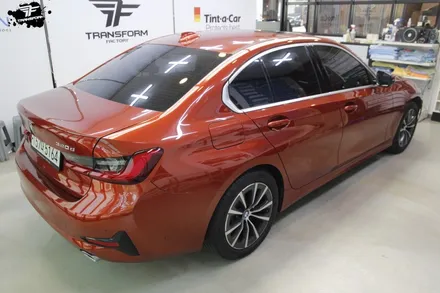 bmw 320d 블랙ppf 루프스킨 시공(일산랩핑 트랜스폼팩토리) / 고양시 덕이동