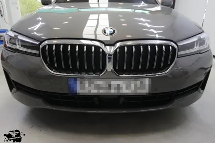 일산랩핑 bmw g30 튜닝 안개등+휀다 에이브리더 크롬 랩핑 시공 / 고양시 덕이동