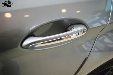 bmw 520d 사틴 뱀파이어 레드 전체랩핑 시공 / 고양시 덕이동