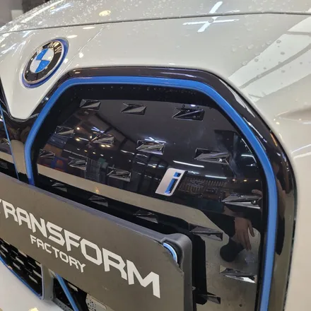 [일산/파주 랩핑 전문] bmw i4 포인트 랩핑 시공 / 트랜스폼팩토리 / 고양시 덕이동