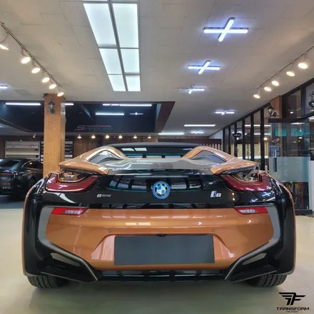 [일산/파주랩핑] bmw i8 유광그레이 전체랩핑+포인트 데칼 / 트랜스폼팩토리 / 고양시 덕이동