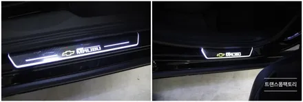 더뉴말리부 프론트립 장착 크롬죽이기 실내랩핑 LED튜닝 일산트랜스폼팩토리 / 고양시 덕이동