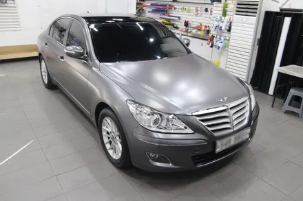 [TF] 제네시스 사틴 그레이 전체랩핑 시공 / 고양시 덕이동