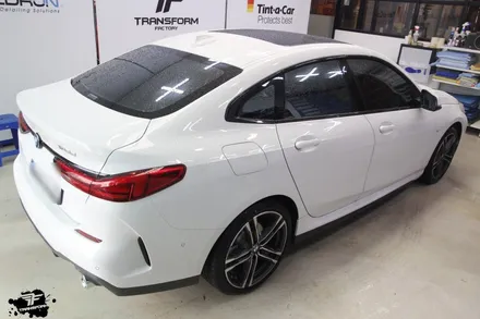 bmw 218d 루프스킨 + 실내 랩핑으로 드레스업! / 고양시 덕이동