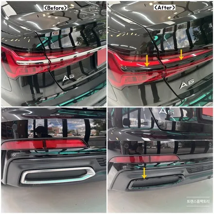 일산랩핑 크롬맛집 트랜스폼팩토리에서 아우디 A6 크롬죽이기 했어요 / 고양시 덕이동