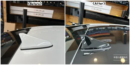 그랜저ig 지파츠그릴 장착 루프스킨까지 일산 트랜스폼팩토리에서 / 고양시 덕이동