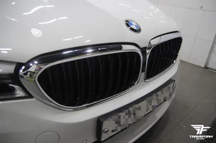 [TF] 일산/수원 BMW 5시리즈 G30 그릴+사이드미러커버+M퍼포먼스 포인트 랩핑 시공리뷰~! / 고양시 덕이동