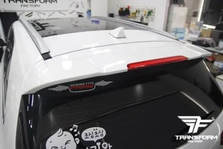 [TF] 올뉴쏘렌토 사이드미러+루프스포일러+루프뒷부분 시공 / 고양시 덕이동