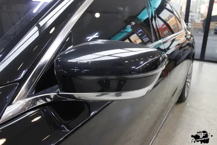 bmw 7시리즈 락그레이(나르도그레이) 전체랩핑 / 고양시 덕이동