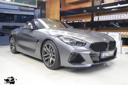 bmw z4 안개등+시트 후면 부분 랩핑 / 고양시 덕이동