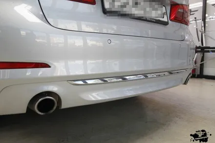 bmw g30 튜닝 일산랩핑 트랜스폼팩토리에서 크롬죽이기로 해결! / 고양시 덕이동