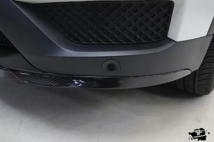 자동차 부분랩핑으로 밋밋한 내차에 포인트 살리기(bmw x1/유광 카본) / 고양시 덕이동