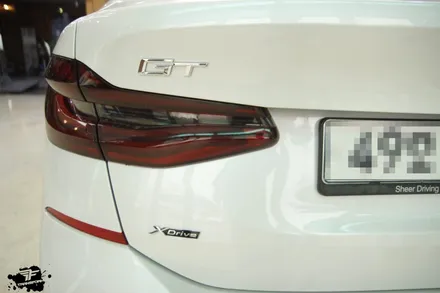 bmw 6gt 사틴블랙 전체랩핑 시공 / 고양시 덕이동