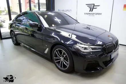 bmw 520i 크롬죽이기 시공 / 고양시 덕이동
