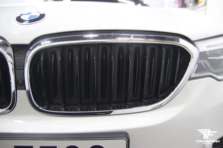 [TF] 일산/수원 BMW 5시리즈 G30 그릴+사이드미러커버+M퍼포먼스 포인트 랩핑 시공리뷰~! / 고양시 덕이동