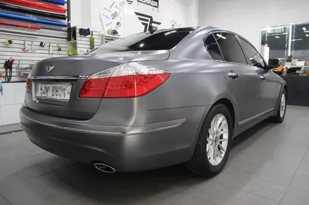 [TF] 제네시스 사틴 그레이 전체랩핑 시공 / 고양시 덕이동