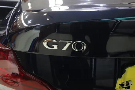 제네시스g70 사틴블랙 전체랩핑 시공의 모든 것 / 고양시 덕이동