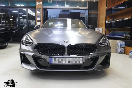 bmw z4 안개등+시트 후면 부분 랩핑 / 고양시 덕이동