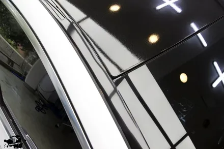일산랩핑 벤츠e클래스 루프스킨 시공으로 완벽 변신! / 고양시 덕이동