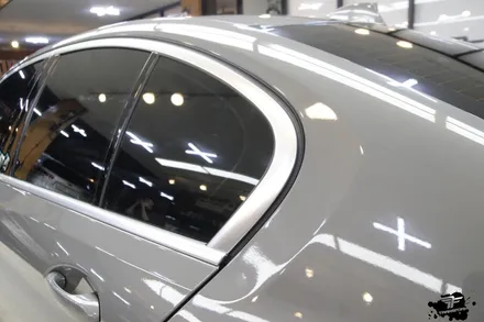 bmw 5시리즈 크롬죽이기 시공 by 일산랩핑 전문 트랜스폼팩토리 / 고양시 덕이동