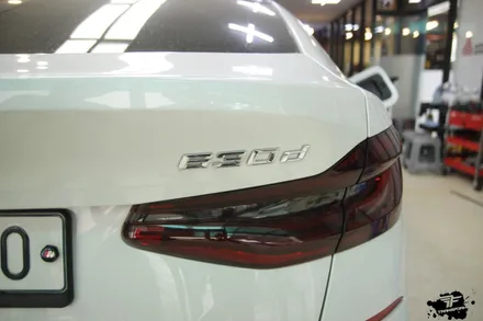 bmw 6gt 사틴블랙 전체랩핑 시공 / 고양시 덕이동