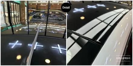 BMW G30 크롬죽이기 루프스킨 추천! 일산랩핑 트랜스폼팩토리 / 고양시 덕이동