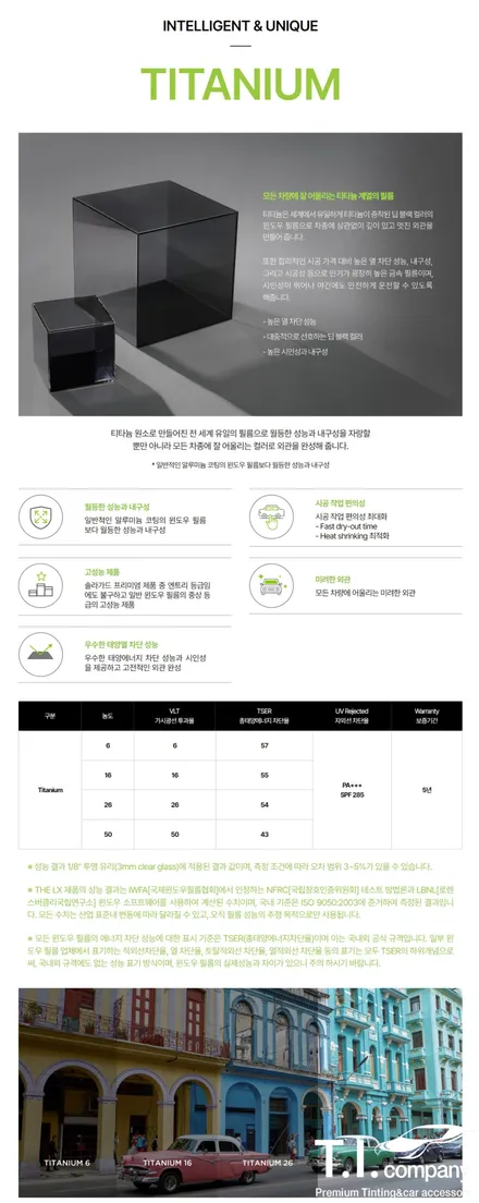 팰리세이드 솔라가드 프리미엄 티타늄+아이나비 Z8000 신차패키지 시공 / 부천 소사구 괴안동