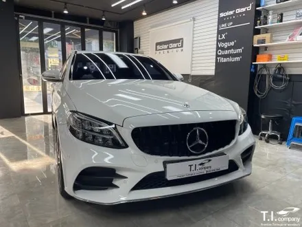 벤츠 서비스 썬팅은 재시공썬팅 안해도 될까? / 부천 소사구 괴안동
