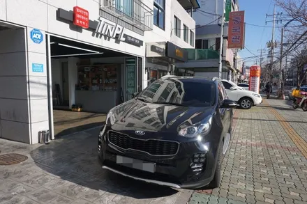 광진구 중곡동 썬팅재시공 스포티지QL 기존썬팅제거후 존슨썬팅SE+ 시공 / 서울 중랑구 망우동