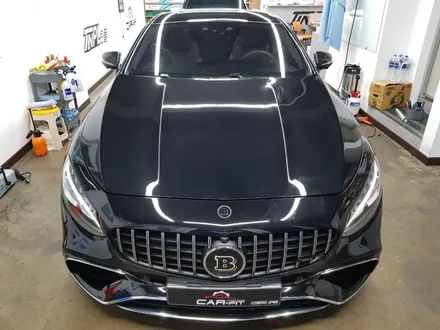 중랑구 벤츠 썬팅 재시공 벤츠S63AMG 쿠페 존슨썬팅 드레스업 완료 틴플 카핏 강북점 / 서울 중랑구 망우동