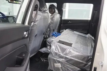 레인보우 V70 썬팅과 쌍용 렉스턴 스포츠 칸이 만나면?? / 서울 중랑구 망우동