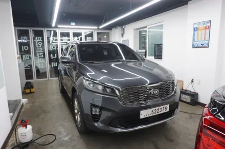 2019더뉴쏘렌토 고급형 신차패키지아이나비칼트윈썬팅시공+아이나비블랙박스z500(광진구틴플) / 서울 중랑구 망우동