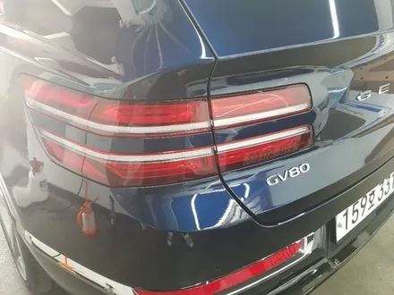 광진구 신차패키지, 제네시스 GV80 아이나비칼트윈TX 전체시공 및 아이나비 블랙박스 QXD3000PRO 장착! / 서울 중랑구 망우동
