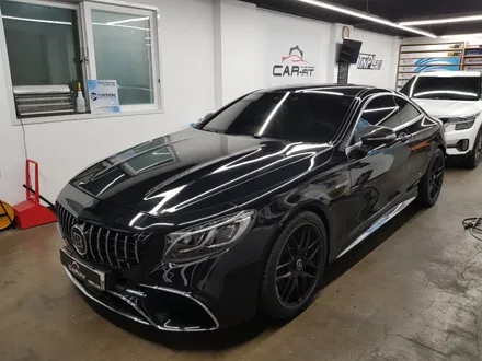 중랑구 벤츠 썬팅 재시공 벤츠S63AMG 쿠페 존슨썬팅 드레스업 완료 틴플 카핏 강북점 / 서울 중랑구 망우동