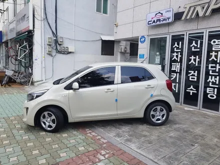 구리 썬팅 신차패키지 전문점 모닝 레인보우i90 틴플 열차단썬팅 카핏강북점 / 서울 중랑구 망우동