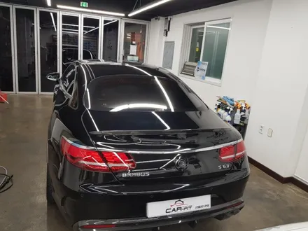 중랑구 벤츠 썬팅 재시공 벤츠S63AMG 쿠페 존슨썬팅 드레스업 완료 틴플 카핏 강북점 / 서울 중랑구 망우동