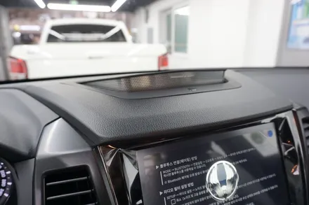 레인보우 V70 썬팅과 쌍용 렉스턴 스포츠 칸이 만나면?? / 서울 중랑구 망우동