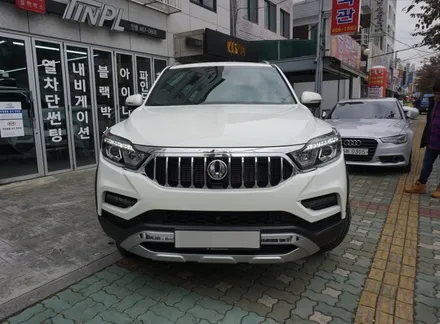 레인보우 V70 썬팅과 쌍용 렉스턴 스포츠 칸이 만나면?? / 서울 중랑구 망우동