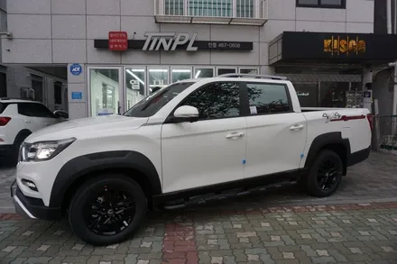 레인보우 V70 썬팅과 쌍용 렉스턴 스포츠 칸이 만나면?? / 서울 중랑구 망우동