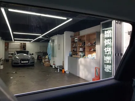 중랑구 신차패키지 전문시공점 틴플! 현대자동차 싼타페TM 존슨썬팅R 시공 및 파인뷰LX3000 블랙박스 장착. / 서울 중랑구 망우동