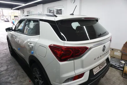 광진구 신차패키지 뷰티풀코란도 만도레이노M90전체시공 + 아이나비QXD3000PRO 블랙박스장착 + 신차검수 / 서울 중랑구 망우동