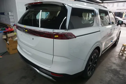 구리 신차패키지 카니발 KA4 신차검수 후 레인보우 썬팅 V90 시공 틴플 열차단썬팅 카핏 강북점 / 서울 중랑구 망우동