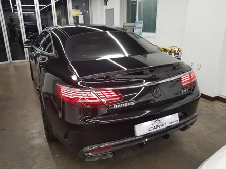 중랑구 벤츠 썬팅 재시공 벤츠S63AMG 쿠페 존슨썬팅 드레스업 완료 틴플 카핏 강북점 / 서울 중랑구 망우동