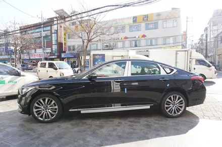 제네시스 G80 3.3 실속형 신차패키지 아이나비칼트윈시공(광진구틴플) / 서울 중랑구 망우동