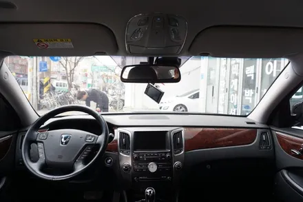에쿠스 vs380 전면유리 사고수리후 만도레이노 전면썬팅 재시공(광진구틴플) / 서울 중랑구 망우동