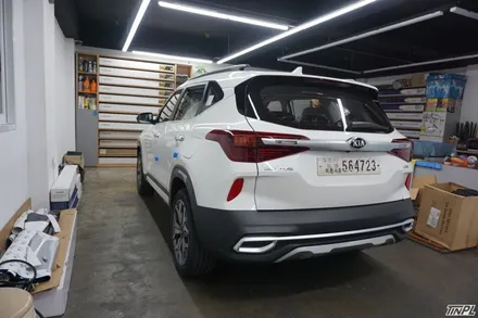 광진구 셀토스 신차검수부터 썬팅, 블랙박스 시공~! / 서울 중랑구 망우동