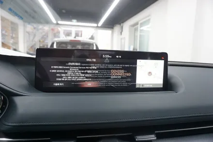 강동구 썬팅 전문점 틴플에서 제네시스G80 차량 신차패키지 썬팅 블랙박스 시공 / 서울 중랑구 망우동