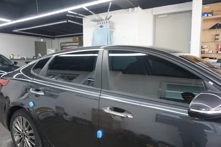 광진구 가성비 좋은 신차패키지 올뉴K5 만도레이노썬팅 시공 및 파인뷰LX2000 블랙박스 장착! / 서울 중랑구 망우동