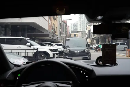 위례 썬팅, 포르쉐 타이칸 투리스모 전면 LX25 셋업. 고속주행에도 변함없는 시인성! / 하남 망월동