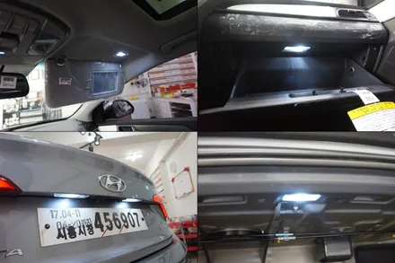 안산 썬팅 전문점에서 시공된 LF쏘나타 틴트어카 썬팅을 포함한 신차패키지 시공기 (안산 썬팅, 안산 블랙박스, 안산 신차검수 전문점)